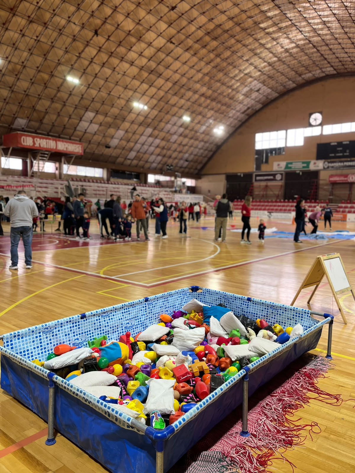 Jornada Recreativa: Azul vs. Rojo, una mañana para compartir en familia