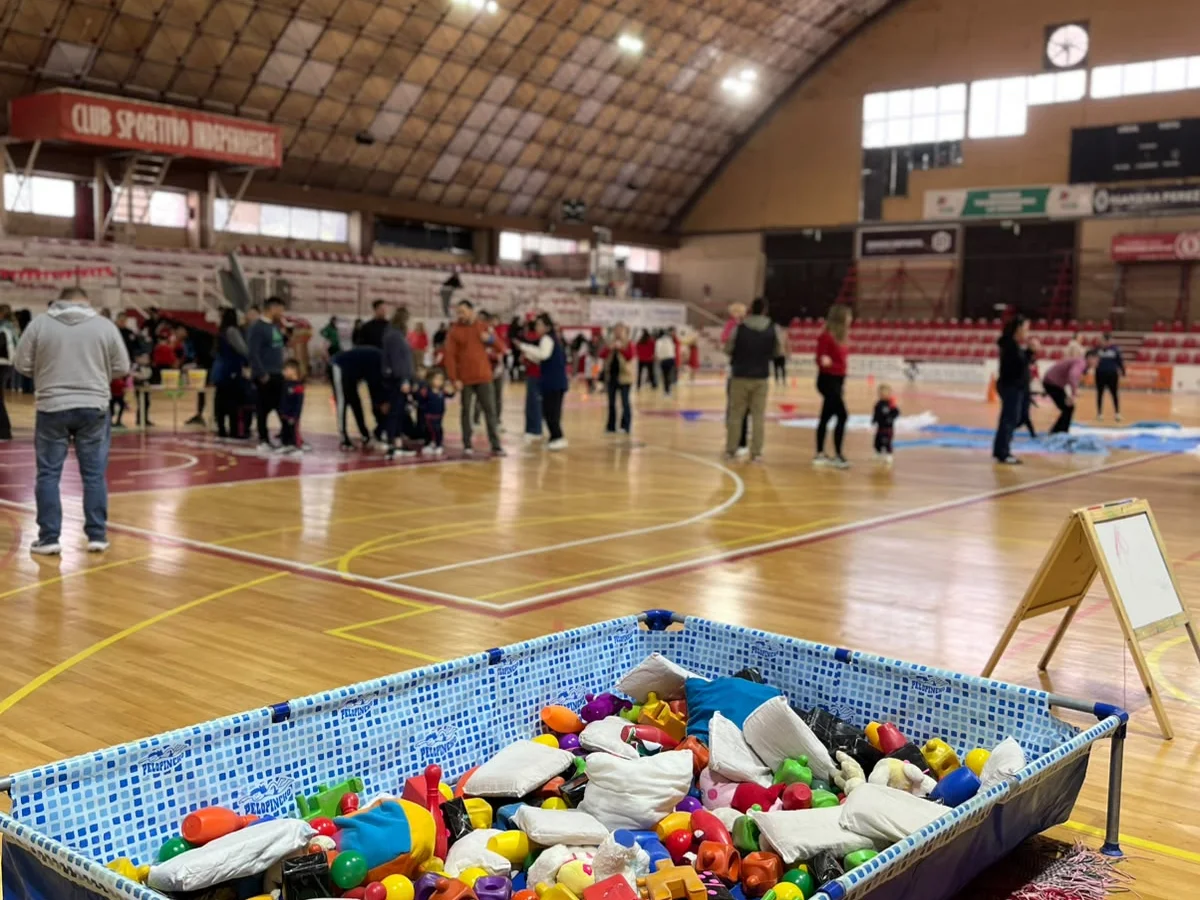 Jornada Recreativa: Azul vs. Rojo, una mañana para compartir en familia